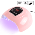 Miniatyrbillede 2 af 5: 54W negllampe mini bagelampe neglterapilampe negllampe C