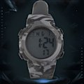 Miniatyrbillede 7 af 7: Digitalt Display Mænd Sports Elektronisk Ur Vandafvisende Multifunktionel Udendørs Natlys Sportsur Camouflage Grå