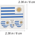 Miniatyrbillede 4 af 4: 12 stk. VM 2022 Land Flag Match Stickers