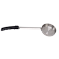 Miniatyrbillede 3 af 7: Sauce Spoon Pizza Multifunktionel Madkvalitets Rustfrit Stål Spredningsmåleske til Køkkenmadlavning Sort 6oz (Ske Uden Huller)