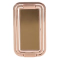 Miniatyrbild 7 av 7: Finger Ring Mobiltelefonhållare Stativ 360° Rotation Metall Ring Spänne Multivinkel Handgrepp (Roséguld)