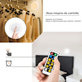 Miniatyrbild 10 av 11: 3-pack LED-spotlight med 2 fjärrkontroller