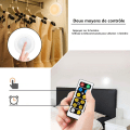 Miniatyrbilde 10 av 11: 3-pakks LED-spotlys med 2 fjernkontroller