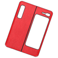 Miniatyrbillede 5 af 7: Læderetui til mobiltelefon Anti-ridse Beskyttende Cover til Samsung Galaxy Z Fold 1 W20 (Rød)