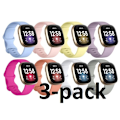 Miniatyrbilde 1 av 4: 3-pak FitBit Versa 3 / Sense Armbånd