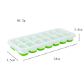 Miniatyrbillede 1 af 7: Husholdnings-Isblokform, Isform med Låg - Fantastisk Isfremstillingsgadget Green