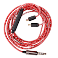 Miniatyrbild 8 av 8: Hörlurskabel för ljudutbyte, hörlursförlängningskablar för Audio Technica CKS1100 E40 E50 E70 LS200 LS300 LS400