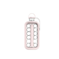 Miniatyrbild 2 av 7: 2-i-1 Iskubsfack Vikbar Isform DIY Ishockey Vattenkokare Rosa