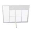 Miniatyrbild 4 av 5: 2 st Acrylic Naglarts Displaybräda 6 Färger Nageltips Prov Display Stativ Hållare för Naglartsdesign