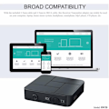 Miniatyrbillede 4 af 5: 2-i-1 Bluetooth 5.0 Modtager Stereo Musik Tilpasset Adapter + RCA