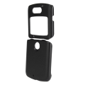 Miniatyrbilde 3 av 7: Mobiltelefonbeskyttende etui støtsikker telefon lærdeksel for Motorola Razr 5GBlack