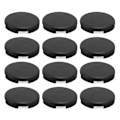 Miniatyrbilde 2 av 7: 12 stk Arcade-knappdeksler - Erstatning for mekaniske trykknappdeksler for Kailh, Cherry, TTC, Akko, Glorious-brytere - Svart
