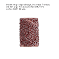 Miniatyrbillede 8 af 8: 100 stk. Negle Slibeskive Slibhoved Slibebånd Ring Bor Bits Manicure Værktøj 100 stk./#60/Groft Sand