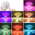 Miniatyrbillede 10 af 10: LED diamant vandtæt badeværelseslampe, fisketank springvand undervandsdykkerlampe colorful