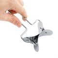 Miniatyrbillede 2 af 8: Rustfrit Stål Dumpling Wrapper Dej Cutter Cirkel Rulleformningsværktøj