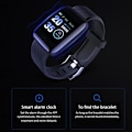 Miniatyrbillede 3 af 5: D18 Ssmart armbånd med pulsmåling smartwatch white