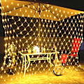 Miniatyrbilde 1 av 4: Solcelled Utendørs Mesh LED-lys for Dekorasjon