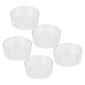 Miniatyrbillede 4 af 8: 50 stk DIY Plastik Lysform Transparent Varmebestandig Lysfremstilling Tilbehør Rund Form