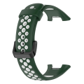 Miniatyrbilde 4 av 7: Erstatningsstropper Kompatibel med Xiaomi Band7 Pro Pustende Myk Silikon Smartklokke Armbånd Dobbelt Farge