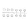 Miniatyrbild 5 av 5: 2 st Acrylic Naglarts Displaybräda 6 Färger Nageltips Prov Display Stativ Hållare för Naglartsdesign