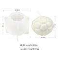 Miniatyrbillede 1 af 5: 3D Terning Dekoration Form Duftlysmaterial Form Hom D