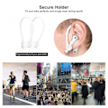 Miniatyrbillede 4 af 8: 2 Par Ørehager til Apple 1 2 Anti-Fald Bluetooth Headset Ørehager Øretelefonholder til Løb Jogging Cykling