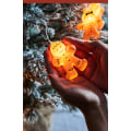 Pikkukuva 9 / 10: LED-piparkakkumiehen valoketju joulukoristeeksi joulukuuseen 1.5M10led Battery