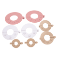 Miniatyrbild 4 av 8: 8-pack Pompom Maker-set Förbättra Effektiviteten Fluff Bollvävare för DIY Ull Stickning Hantverk
