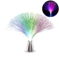 Miniatyrbillede 1 af 6: LED Farve Skiftende Fiberoptisk Springvand Natlys Lampe Hjem Dekoration Lysende Legetøj