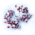 Miniatyrbilde 5 av 7: Julepynt Festoon Lampe Santa Claus Snømann Tre Lyskjede H 2 M 20 led