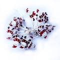 Miniatyrbillede 5 af 7: Julepynt Festoon Lampe Santa Claus Snemand Træbelysning Kæde H 5 M 50 led