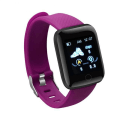 Miniatyrbilde 1 av 7: 116plus smart armbånd med pulsmåling smartklokke purple