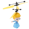 Miniatyrbild 4 av 6: Induktionsflygande Quadcopter Dockor Prinsessa RC Flygande Boll Drone Leksaker Barn Interaktiv RC Flygplan för Pojkar Flickor
