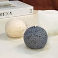 Miniatyrbillede 3 af 6: 3D Jord Måne Silikon Lysform DIY Hjemindretning