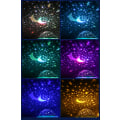 Miniatyrbilde 3 av 4: LED stjernehimmel lampe projeksjonslampe barnerom purplr