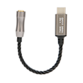 Pikkukuva 6 / 8: Tyyppi C - 3,5 mm kuulokevahvistin 15 cm / 5,9 tuumaa 120 dB kuulokevahvistin Android PC:lle Musta