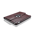 Miniatyrbild 1 av 6: iPad Air 6 Fodral Skyddande Tablettfodral iPad 9.7-tums Rotera Läderfodral Pro11 Lychee Mönster 10.2 brown 2021 ipad pro11