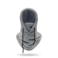Miniatyrbild 7 av 10: Huvudskydd Skidmask Vinter Balaclava Kallt Väder Vindtät Justerbar Varm Huva Skydd Hatt Mössa Halsduk Waterproof Hat Gray Average Size