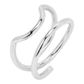 Miniatyrbillede 5 af 7: Index Finger Negl Ring Vintage Metal Negl Kapsel Dæk Ring Fingernail Negl Kunst Charm til Kvinder Piger 3046 Hvid