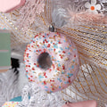 Miniatyrbild 3 av 4: Julgran Dekorationer i Kraftpapper - Julkulor, Macarons och Donuts Set of 32 Macarons