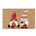 Miniatyrbild 1 av 6: Julgolvmatta med tecknad mönster, kök, entré, badrum, kristall sammet golvmatta C03 60*90cm
