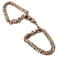 Miniatyrbillede 8 af 8: Varmefri Krøllebånd EVA Skum Blødt Bomuld Sovende DIY Krøller Ruller Hårstyling Værktøj Leopard Print