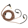 Miniatyrbillede 2 af 8: Øretelefon udskiftningskabel Oxygen Free Copper Øretelefonkabel til ATH CKS1100 E40 E50 E70 LS200 LS300 LS70 A2DC Interface