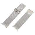 Miniatyrbillede 2 af 8: 22mm Urremærke i Rustfrit Stål, Masket Vævet Urrem, Hurtig Udskiftning, Universal Spænde til Amazfit GTR 3 Sølv