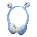 Pikkukuva 3 / 7: Lasten Bluetooth-kuulokkeet, taitettavat HiFi-stereokuulokkeet, lasten kuulokkeet mikrofonilla ja LED-valolla kotiin, matkoille, kouluun, sininen