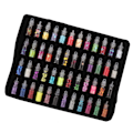 Miniatyrbillede 2 af 8: 48 Flasker Glitterpulver Dekoration DIY Smykke Epoxy Formstøbeværktøj
