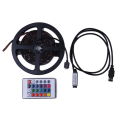 Miniatyrbilde 4 av 4: LED-stripe, 1 meter, RGB med fjernkontroll, USB