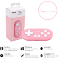 Miniatyrbild 4 av 7: 8bitdo Zero 2 - Bluetooth-spelkontroll för N-switch