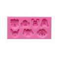 Miniatyrbillede 2 af 7: Chokoladeforme Cartoon Hund Slikforme Kageform Silikon Bageform Fondantform til Hjemmekøkken DIY Bageudstyr