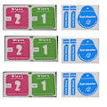 Miniatyrbild 6 av 6: Switch OLED Skärmskydd Härdat Glas 3-pack